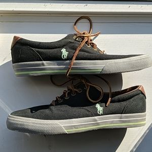 Polo sneakers (canvas and leather)